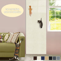 Tapis anti-griffes pour canapé — adhésif et découpable