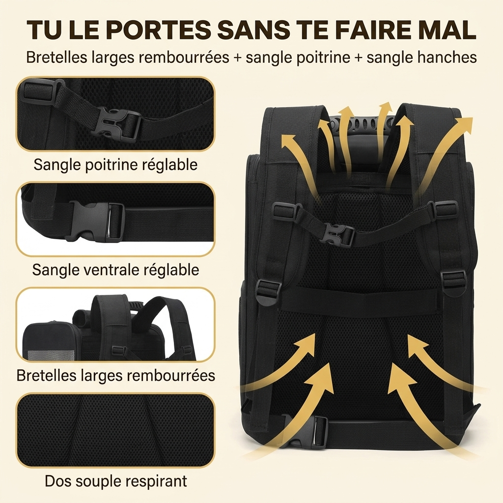 Tu le portes sans te faire mal