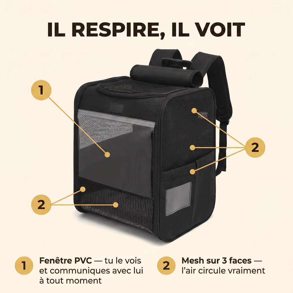 Il respire, il voit
