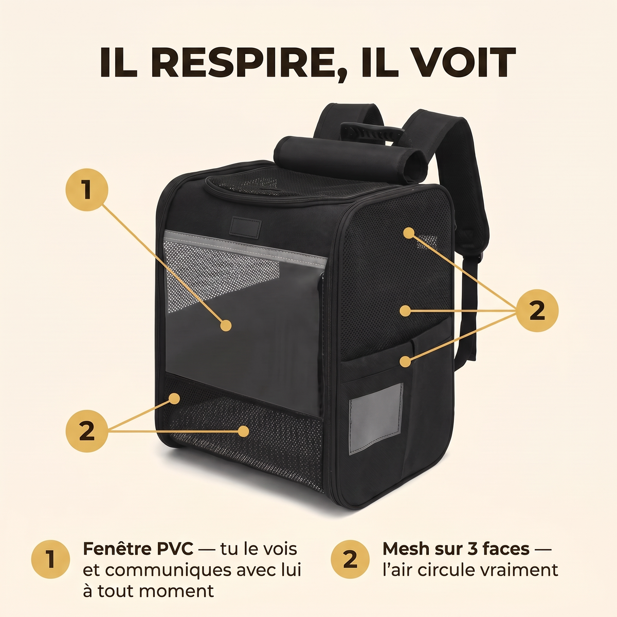 Il respire, il voit